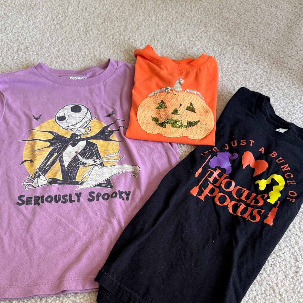 Kids Halloween t-shirts